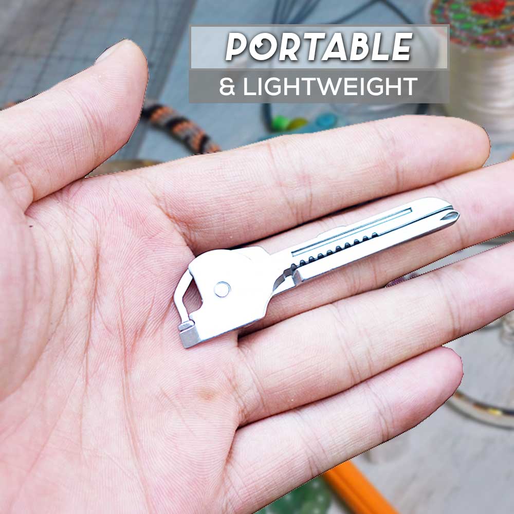 Outdoor Portable 6-in-1 Keychain