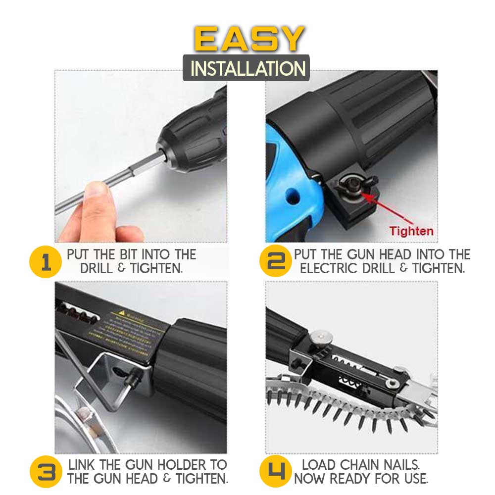 Automatic Screw Spike Chain Adaptor