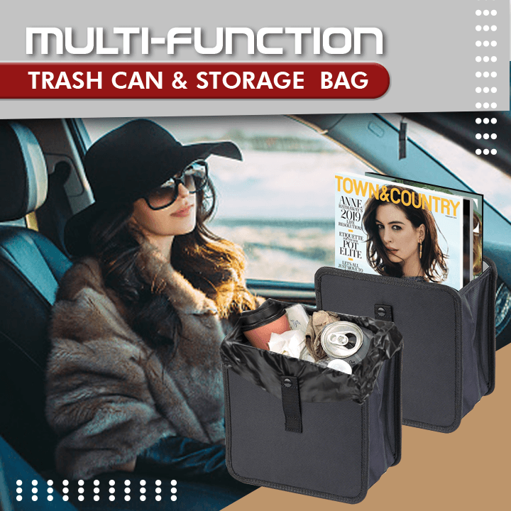 Car Folding Sturdy Trash Can