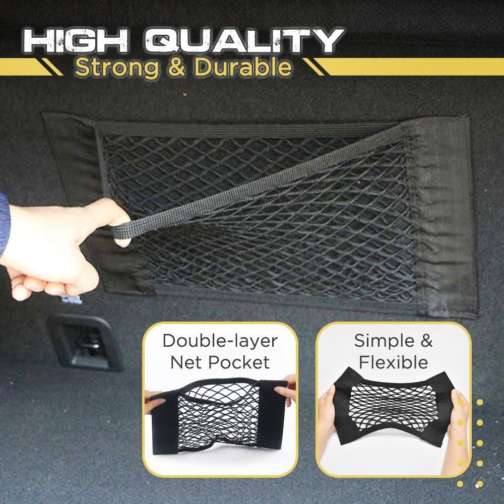 Car Velcro Trunk Net Pocket