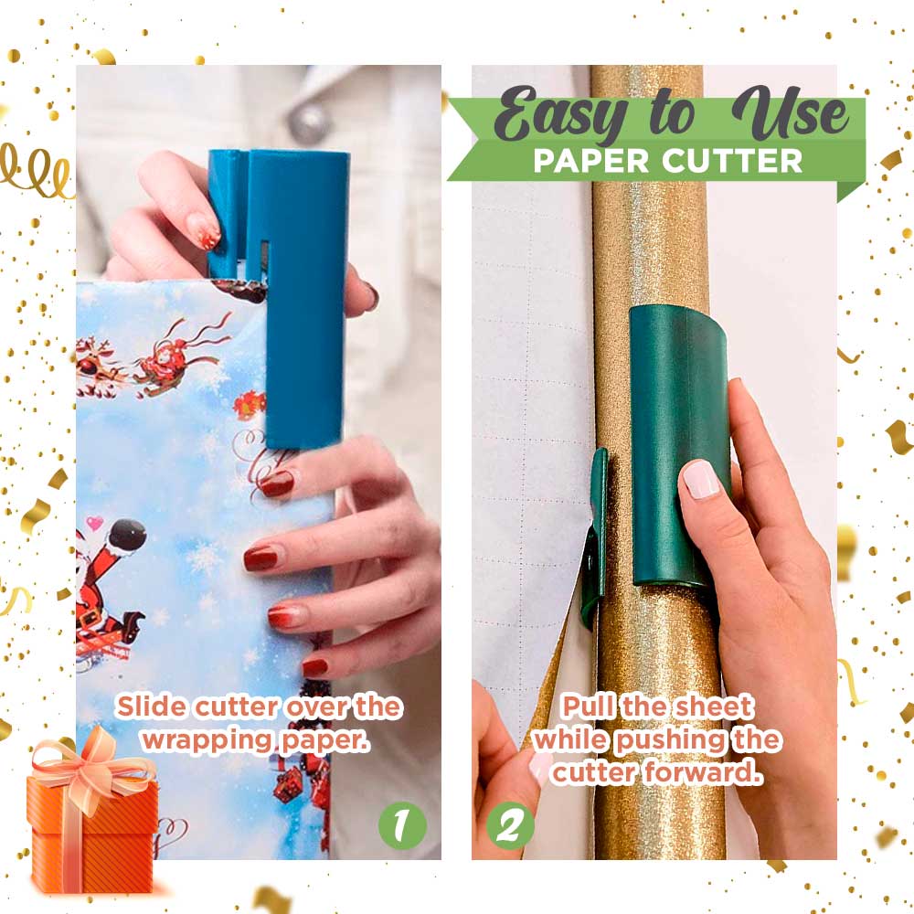 Wrapping Paper Quick Cutter