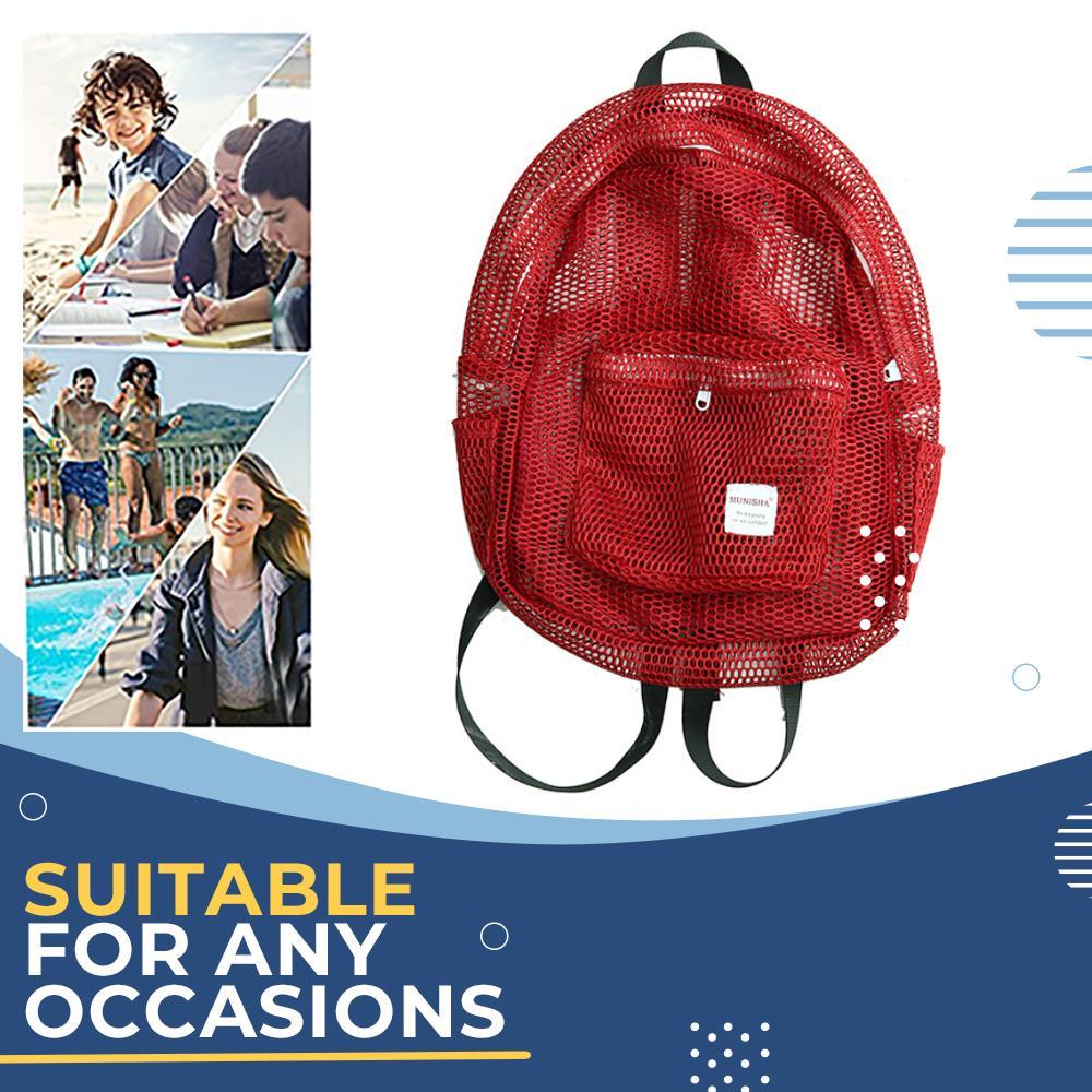 Lightweight Large-Capacity Mesh Backpack