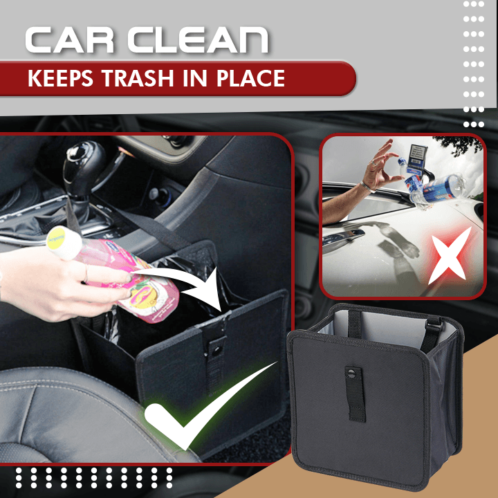 Car Folding Sturdy Trash Can