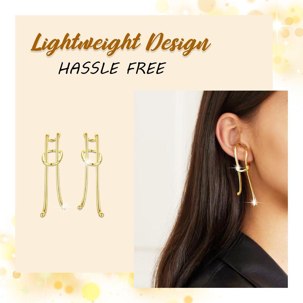 Geometric Non Pierced Ear Cuff