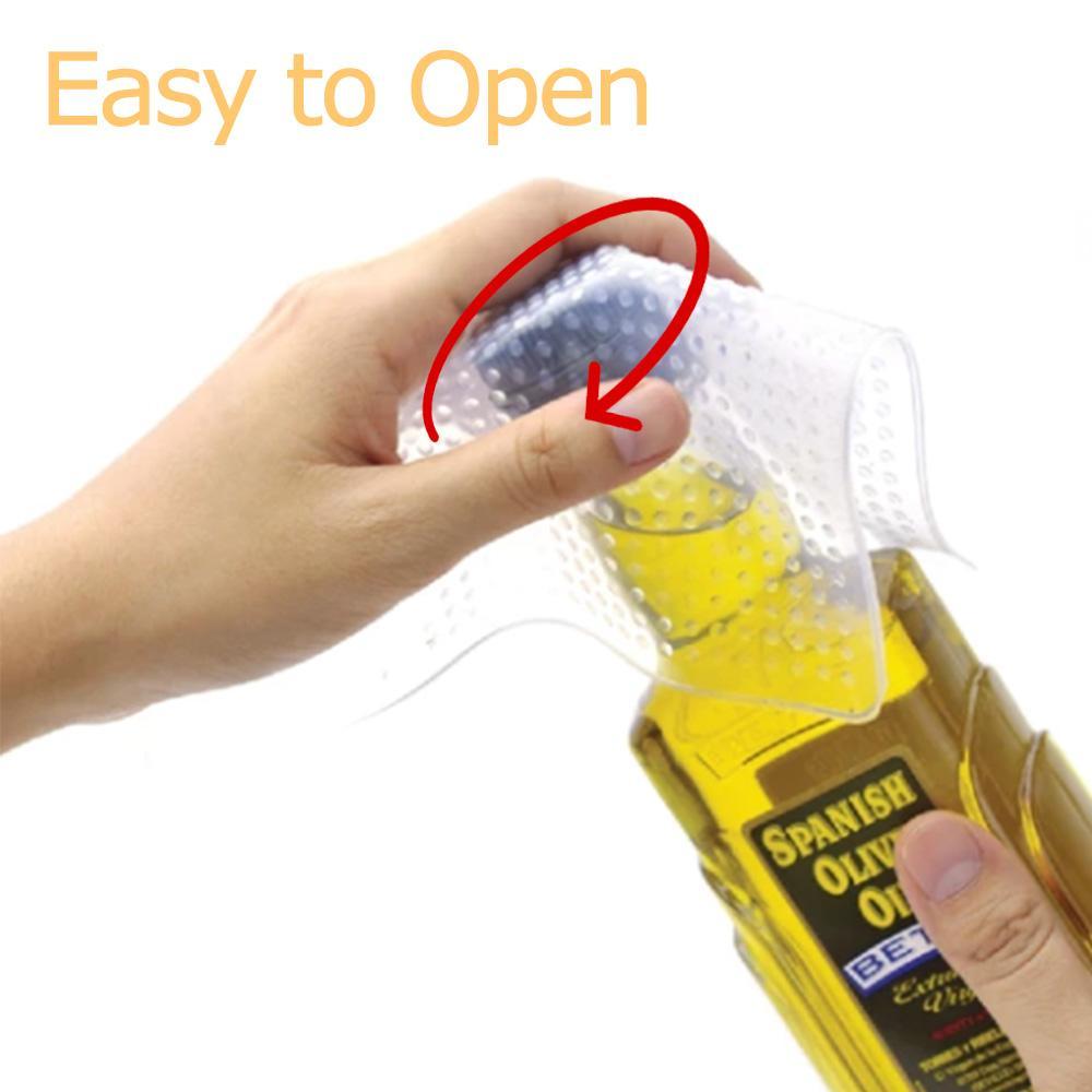 4 PCS Reusable Silicone Stretch Lids