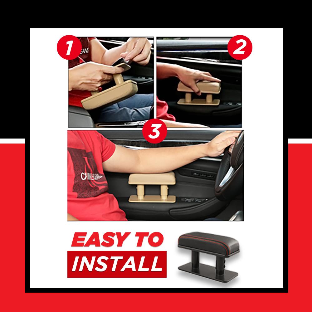 Adjustable Automobile Leather Armrest