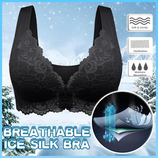 Front Closure Extra-Elastic Breathable Bra