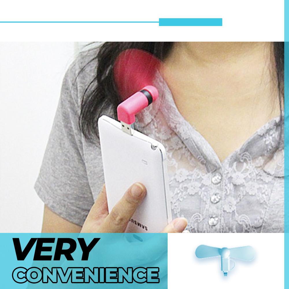 GO EVERYWHERE Silent Mobile Phone Fan