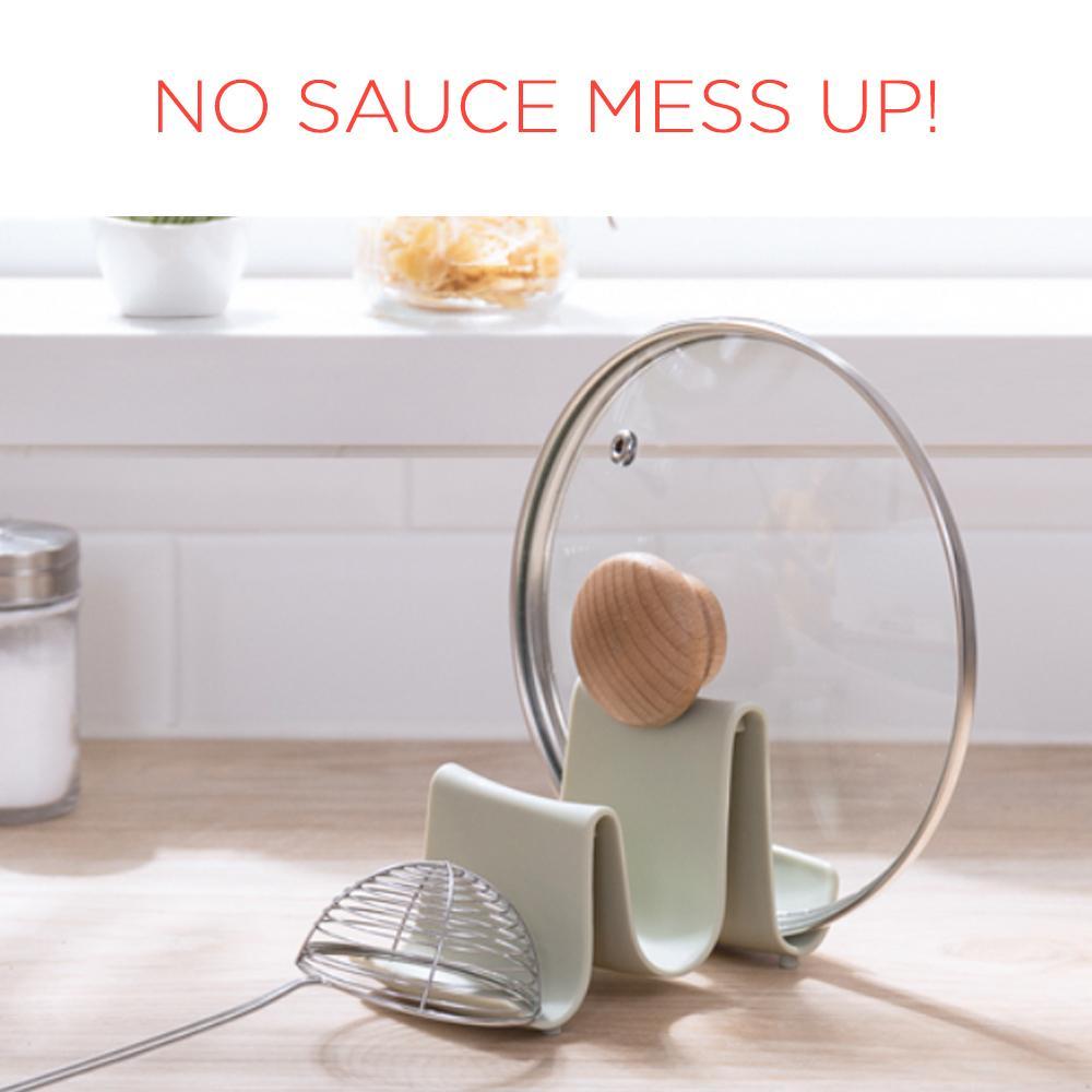 Creative Kitchen Utensil Shelf