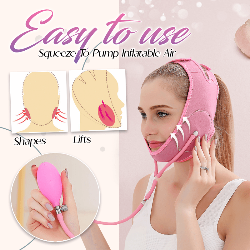 V-Shape Air Pressure Cheek Strap