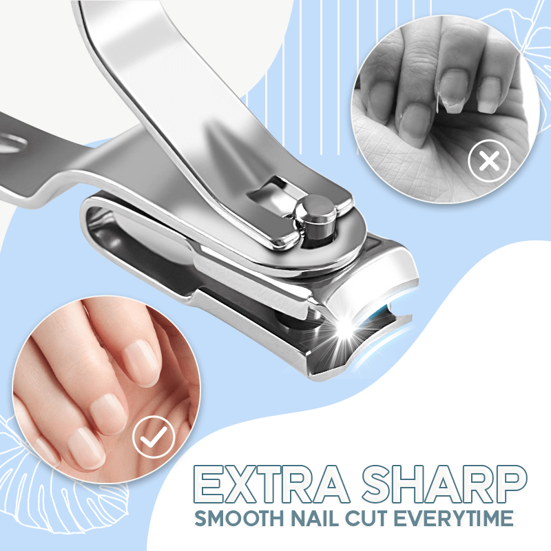 360 Degree Rotatable Nail Clippers 2PCS Set