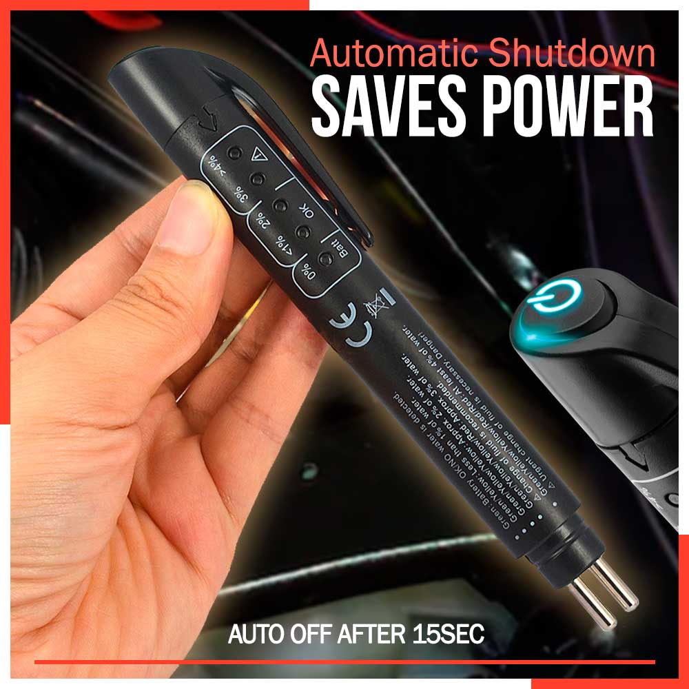 Premium LED Brake Fluid Tester