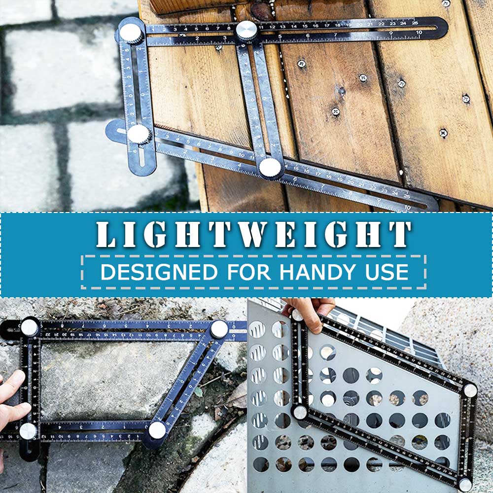 Six-Fold Hole Locating Ruler