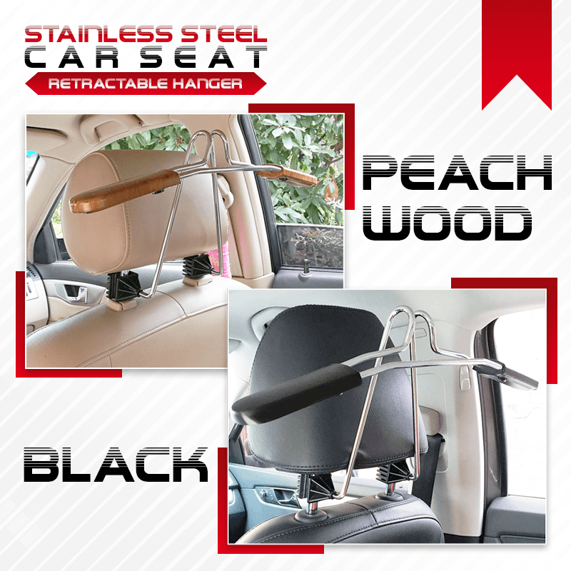 Stainless Steel Car Seat Retractable Hanger