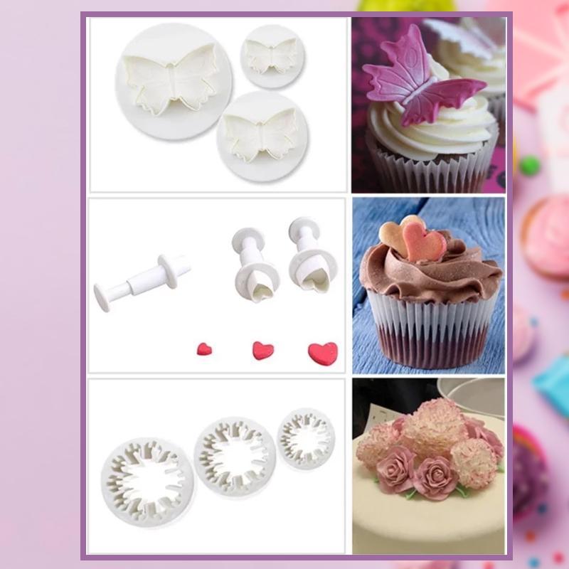 DIY Cake Design Plunger Cutter (33 Pcs Set)