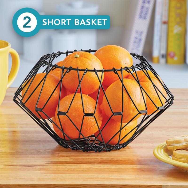 Collapsible Wire Basket