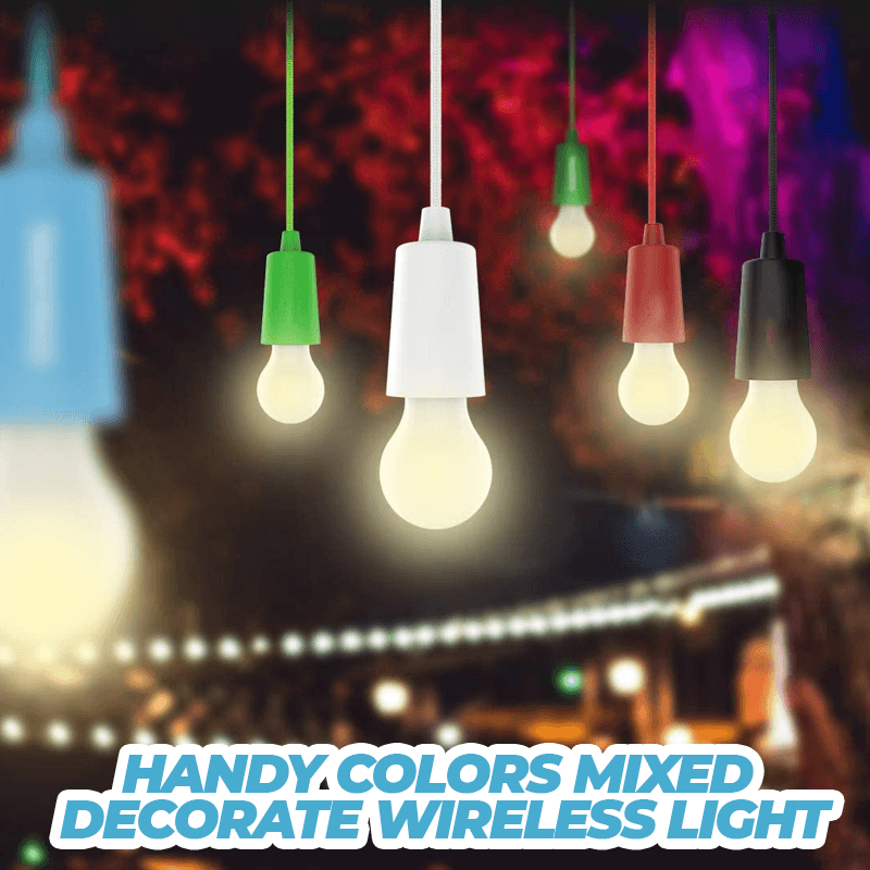 Handy Colors Mixed Decorate Wireless Light