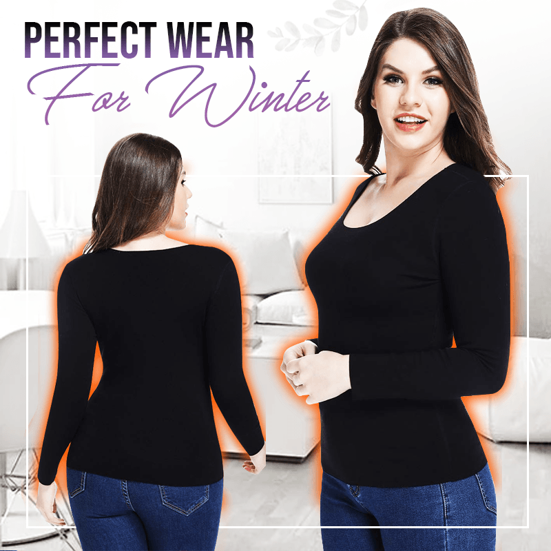 Built-in Padded Long Sleeve T-Shirt