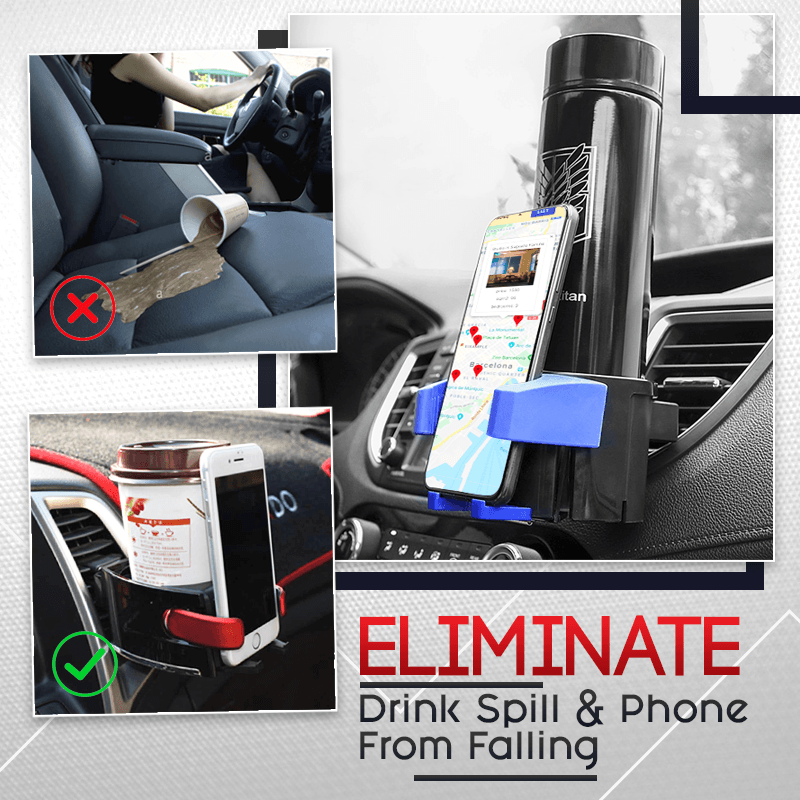 Car Water Cup And Phone Holder