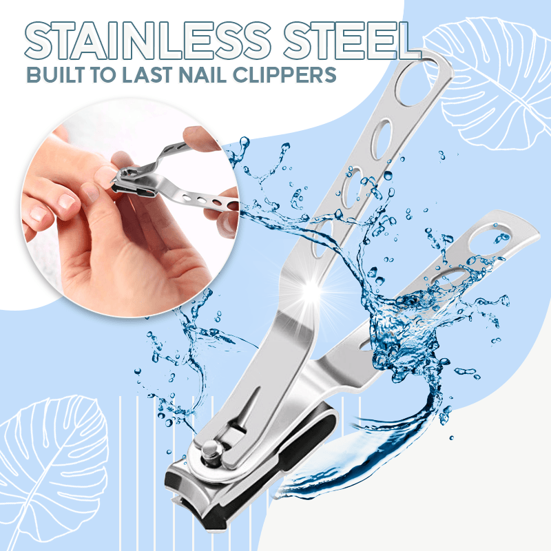 360 Degree Rotatable Nail Clippers 2PCS Set