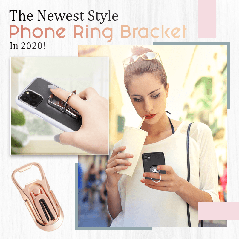New Fashioned Phone Ring Bracket With Bottle Opener