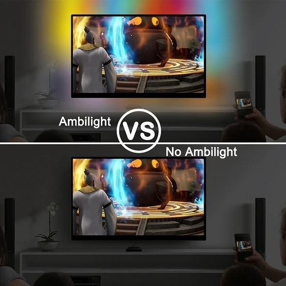 DIY Ambilight TV PC Dream Screen USB LED Strip