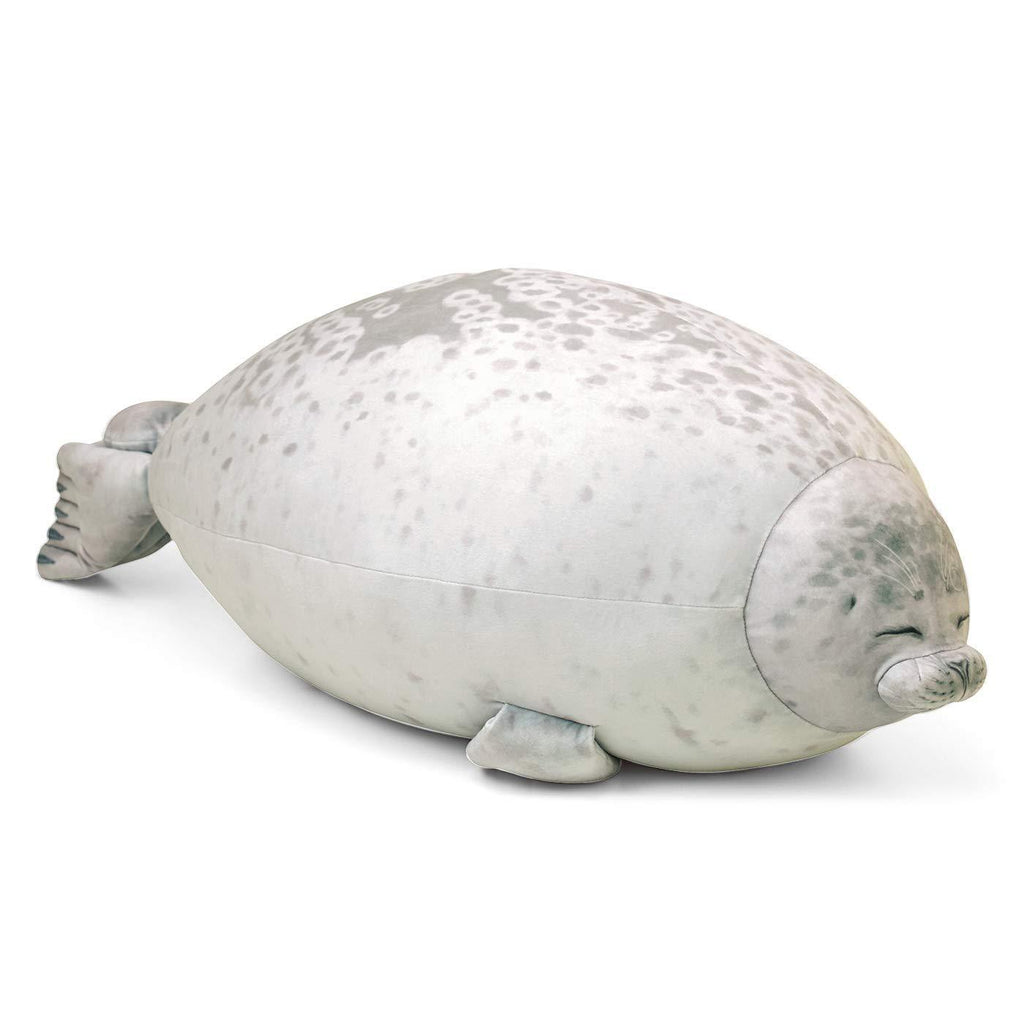 Fluffy Plush Seal Pillow