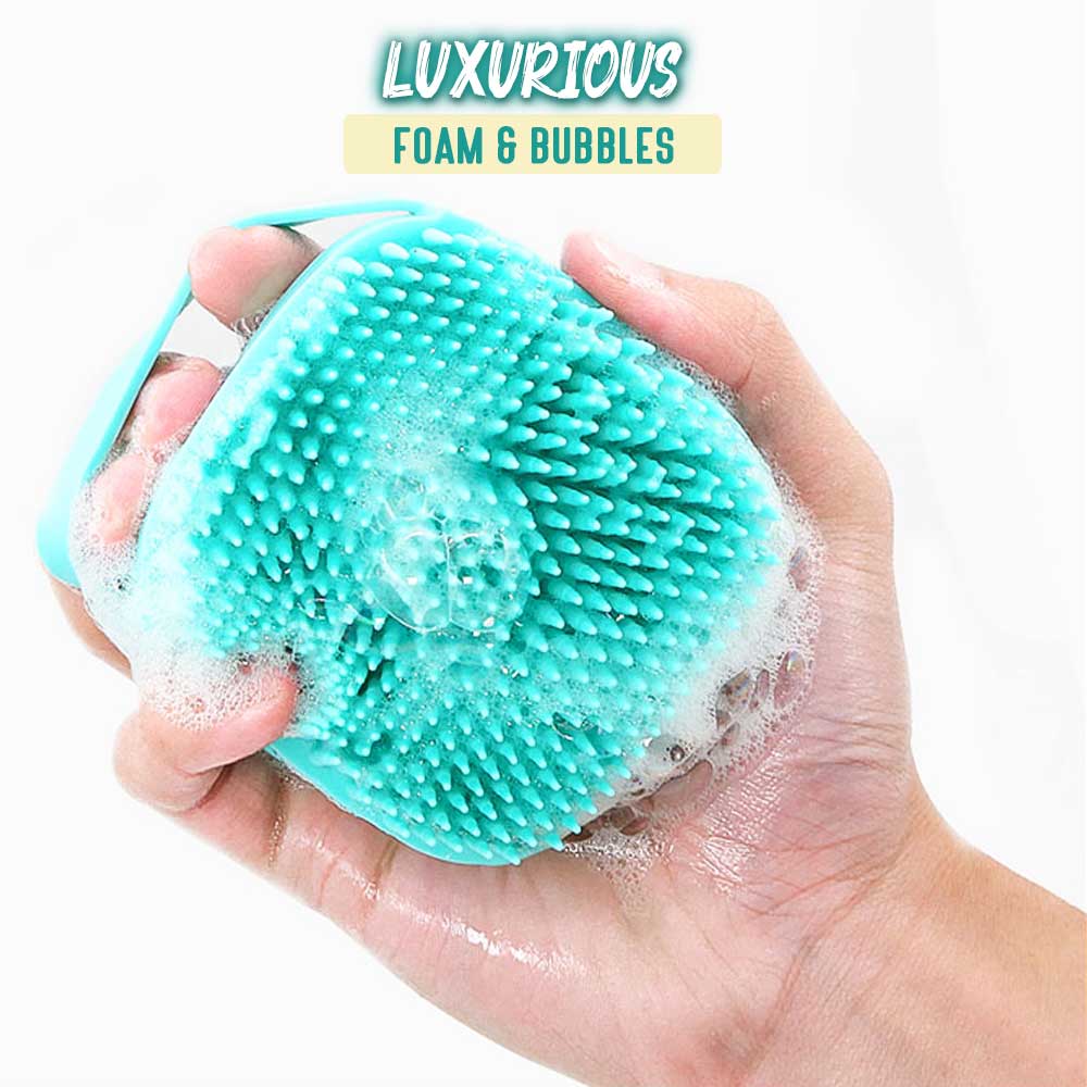 Shower-Gel-In Silicone Massage Bath Brush