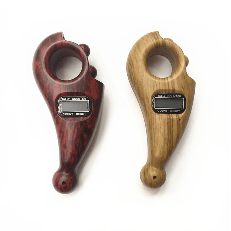 Portable Rotating Prayer Beads With Digital Counter
