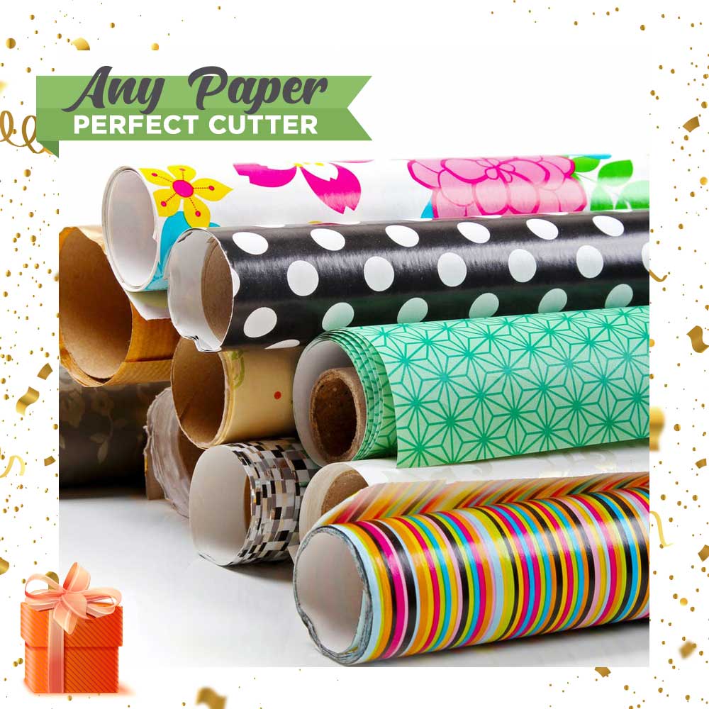 Wrapping Paper Quick Cutter