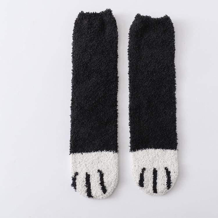Winter Cat Claws Socks