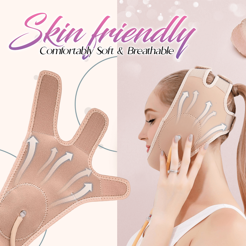 V-Shape Air Pressure Cheek Strap