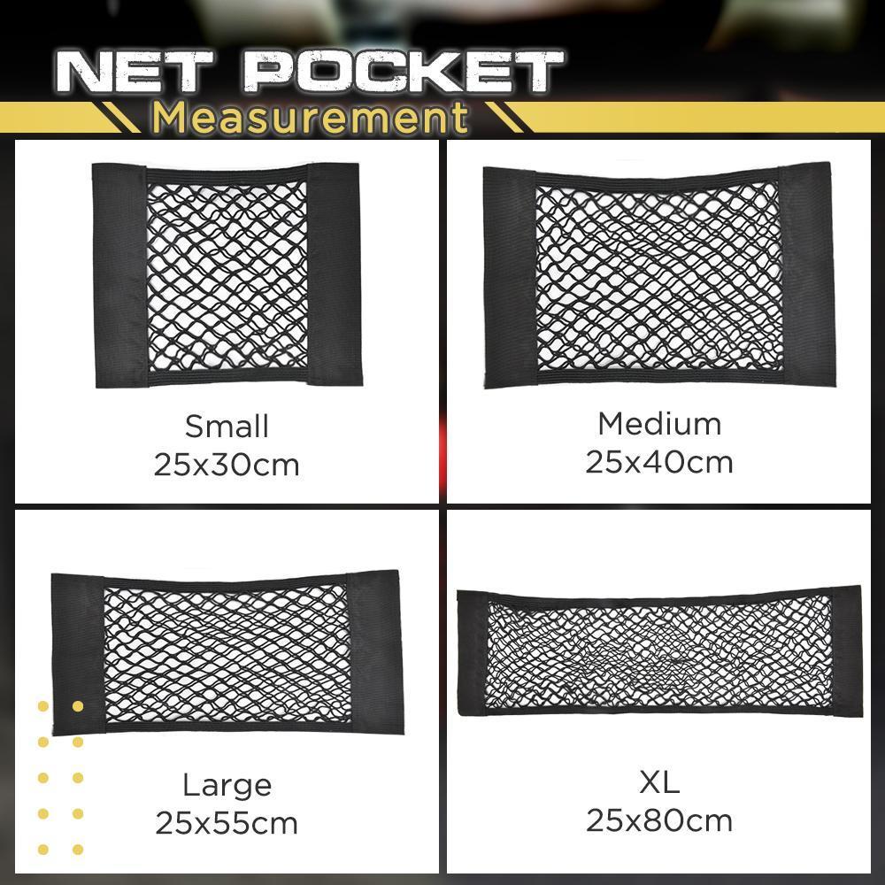 Car Velcro Trunk Net Pocket