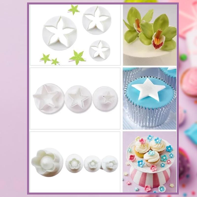 DIY Cake Design Plunger Cutter (33 Pcs Set)