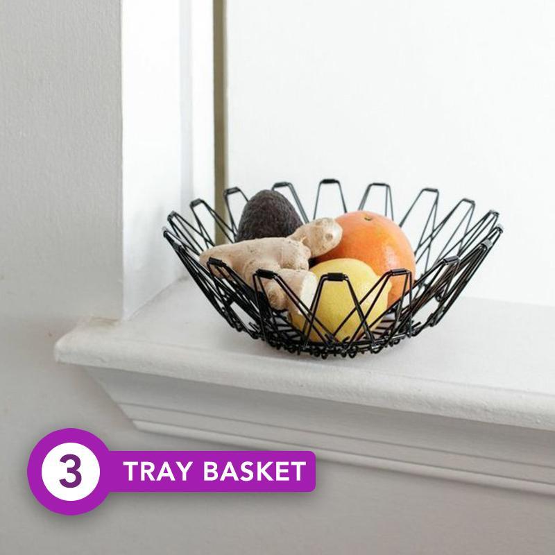 Collapsible Wire Basket