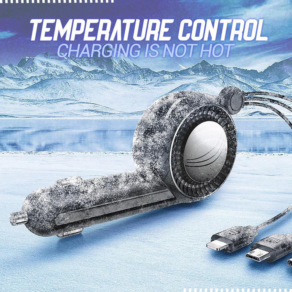 Multi Retractable Car Charger Cable
