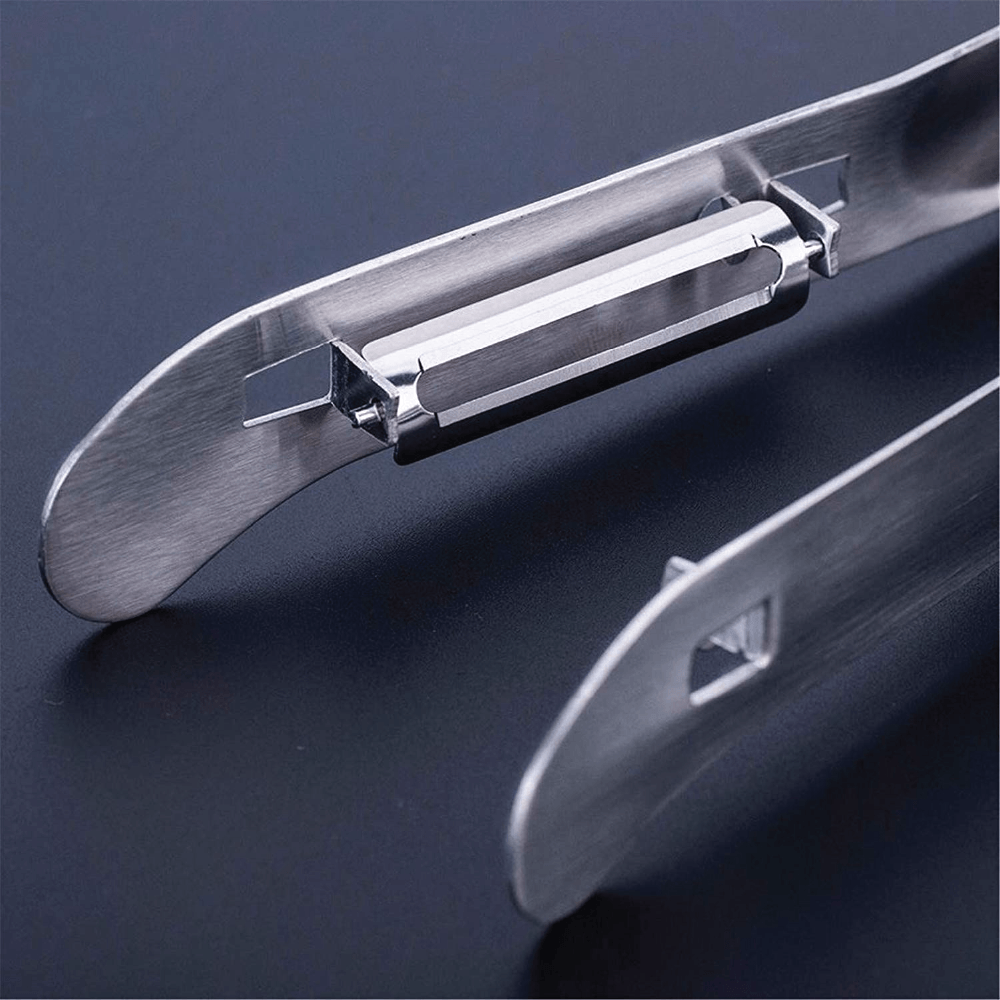 Double-Sided Stainless Steel Vegetable Peeler