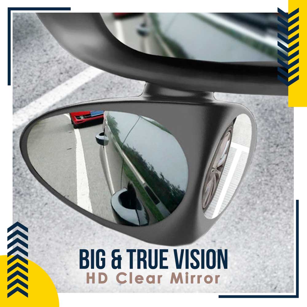 Wide Angle Car Door Blind Spot Mirror
