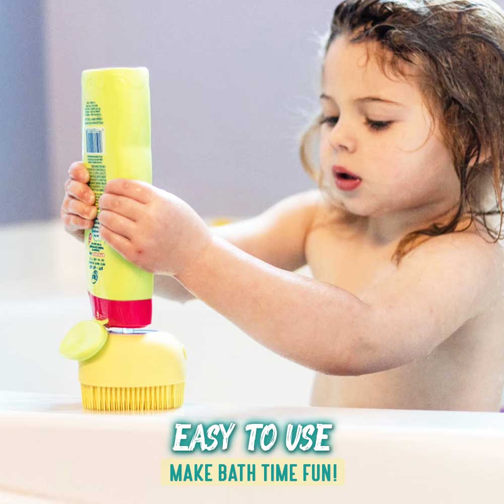 Shower-Gel-In Silicone Massage Bath Brush