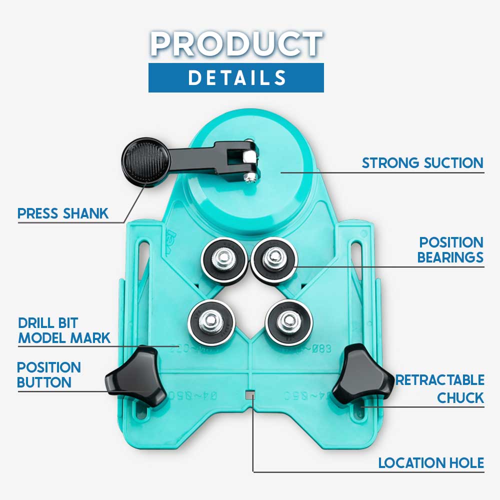 Suction Cup Tile Punching Locator