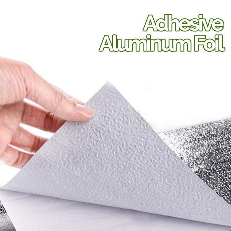 Dirt And Heat Resistant Aluminum Foil Wall Protector