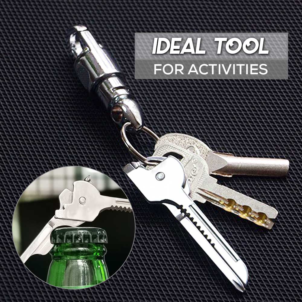 Outdoor Portable 6-in-1 Keychain