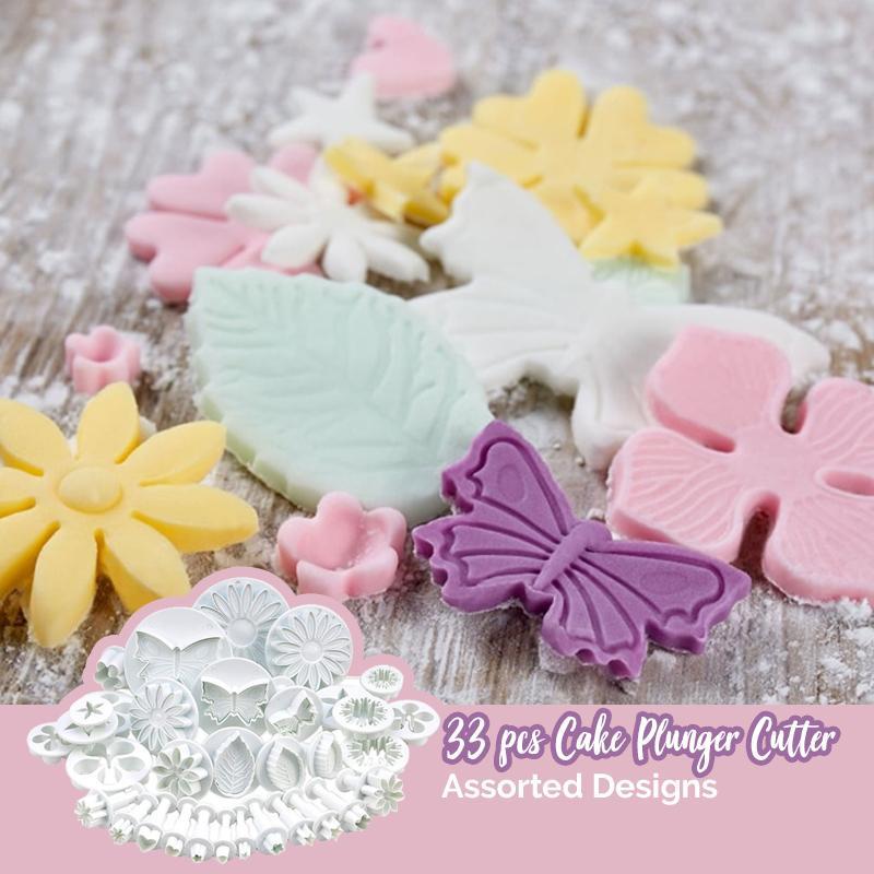 DIY Cake Design Plunger Cutter (33 Pcs Set)