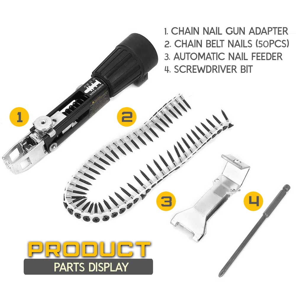 Automatic Screw Spike Chain Adaptor