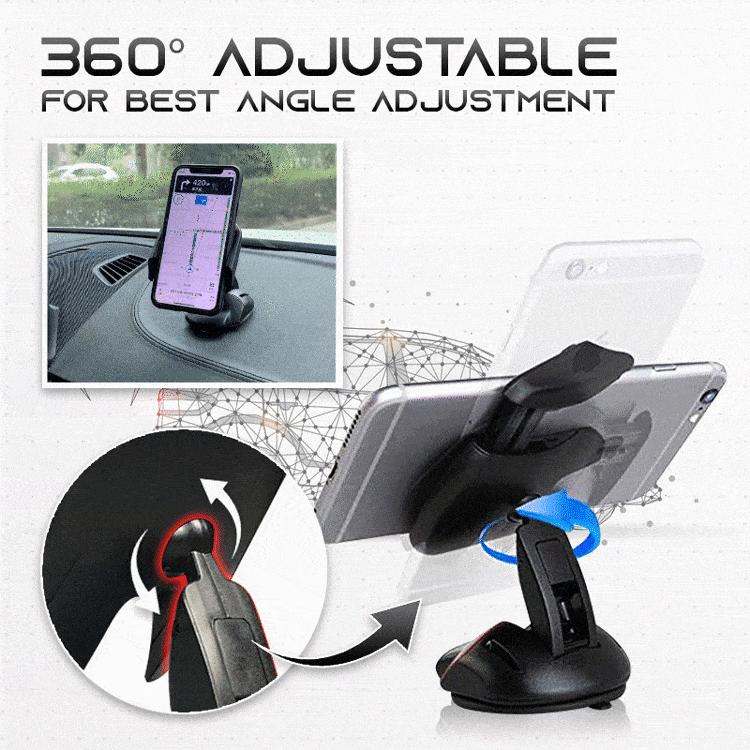Rotatable Car Mouse-To-Phone-Holder