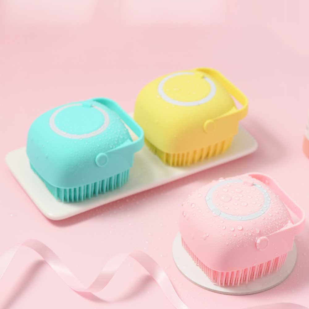 Shower-Gel-In Silicone Massage Bath Brush