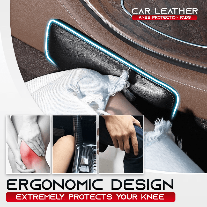 Car Leather Knee Protection Pads