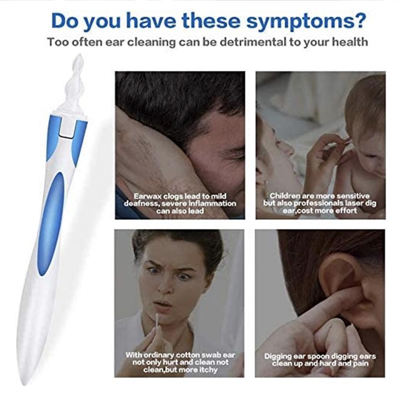 Spiral Swab Silicone Ear Cleaner