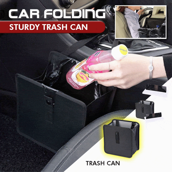 Car Folding Sturdy Trash Can