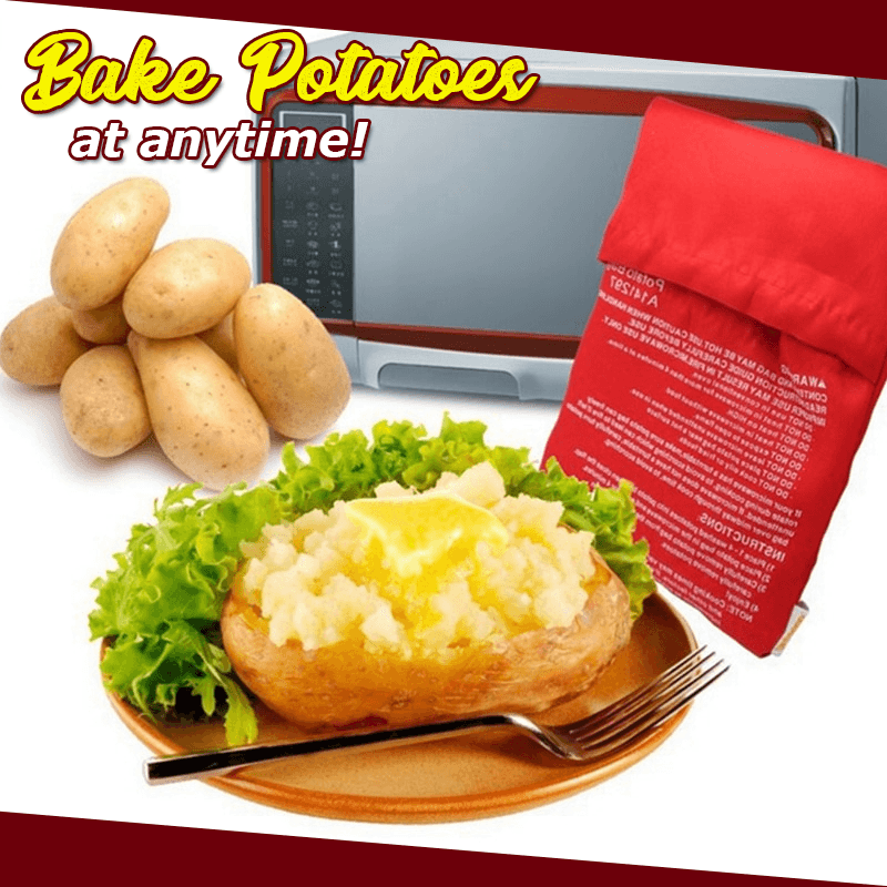 BakeEasy Microwave Potato Cooking Bag